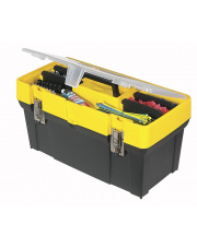 STANLEY 19'' SKRZYNKA Z ORGANIZEREM CLEAR