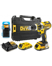 DEWALT WIERTARKO-WKRĘTARKA DCD795D2 + BITY UDAROWE