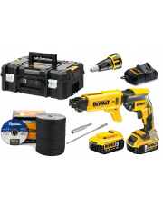 DEWALT WKRĘTARKA DO PŁYT G-K DCF620P2K +100 TARCZ METAL
