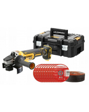 DEWALT SZLIFIERKA KĄTOWA 18V DCG405NT 25SZT TARCZ