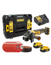 DEWALT SZLIFIERKA KĄTOWA DCG405P2 125MM + TARCZE 25 SZT