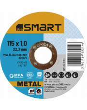 SMART365 TARCZE DO CIĘCIA METALU 115X1,0MM 25 SZT