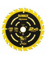 DEWALT TARCZA DO DREWNA DT10300 165X20MM 24 ZĘBY