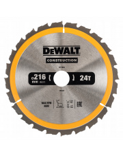 DEWALT TARCZA DO DREWNA DT1952 216X30MM 24T