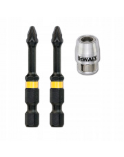 DEWALT KOŃCÓWKI UDAROWE PZ2 + UCHWYT DT70535T