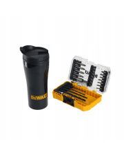 DEWALT DT70707 ZESTAW BITÓW WIERTEŁ 25SZT + KUBEK