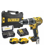 DEWALT WIERTARKO-WKRĘTARKA 2X5AH DCD796P2 + BITY DEWALT DT7944TS