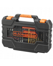 BLACK+DECKER A7230 ZESTAW BITÓW I WIERTEŁ 104SZT