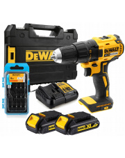 DEWALT WIERTARKO-WKRĘTARKA DCD777S2T 65NM + BITY SMART365