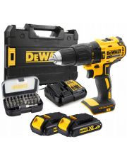 DEWALT WIERTARKO-WKRĘTARKA UDAROWA DCD778S2T +BITY DT7944TS