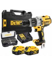 DEWALT WIERTARKO-WKRĘTARKA DCD996P2 2X5AH + BITY DT7944TS