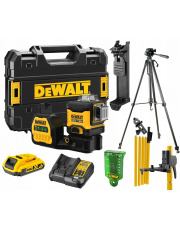 DEWALT LASER 360° DCE089D1G18 + STATYW + TYCZKA