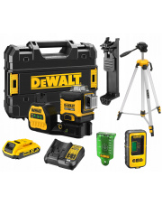 DEWALT LASER 360° DCE089D1G18 + STATYW DEWALT + DETEKTOR