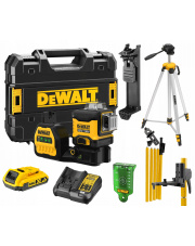 DEWALT LASER 360° DCE089D1G18 + STATYW DEWALT + TYCZKA