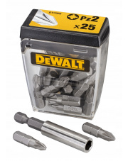 DEWALT DT7908 ZESTAW BITÓW PZ2 25SZT
