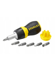 STANLEY WKRĘTAK MULTIBIT Z GRZECHOTKA 7 KOŃCÓWEK