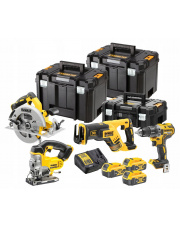 DEWALT ZESTAW COMBO 4 NARZĘDZIA 3X5AH DCK421P3T