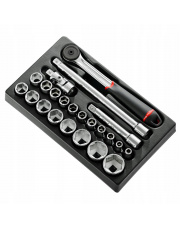 FACOM MOD.S161-36 MODUŁ NASADEK 1/2'' 23 ELEMENTY