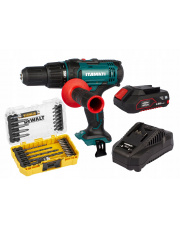 WKRĘTARKA UDAROWA 18V 1x2AH, ŁAD.  ZEST. DEWALT