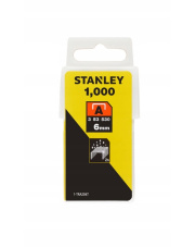 STANLEY ZSZYWKI TYP A 6MM TRA204T 1000SZT