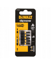 DEWALT KOŃCÓWKI UDAROWE T27 25MM 1/4' 5SZT DT7383T