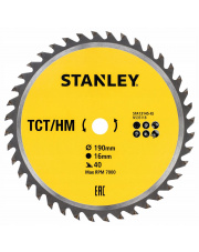 STANLEY TARCZA DO DREWNA 190X16MM 40Z STA13145