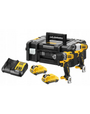 DEWALT ZESTAW 12V WKRĘTARKA +ZAKRĘTARKA DCK2110L2T