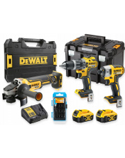 DEWALT ZESTAW COMBO DCD796 + DCF887 + DCG405 2x5AH + BITY SMART365