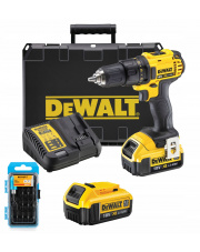 DEWALT WIERTARKO-WKĘTARKA 60NM 2X4AH DCD780M2 + BITY SMART365