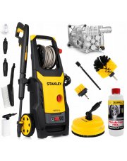 STANLEY myjka ciśnieniowa SXPW16PE 125bar + szczotki i płyn do felg
