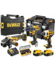 DEWALT ZESTAW WKRĘTARKA ZAKRĘTARKA SZLIFIERKA 18V