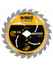 DEWALT TARCZA DO DREWNA 190MM 24T DT40270