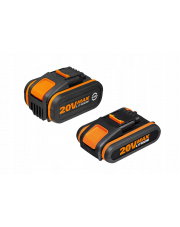 WORX AKUMULATORY 20V 2SZT 2.0AH + 4.0AH