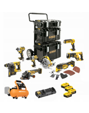 DEWALT ZESTAW COMBO 8 NARZĘDZI 18V 4XAKU DCK853P4