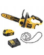 DEWALT PILARKA ŁAŃCUCHOWA 18V DCM565P1 2xŁAŃCUCH