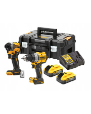 DEWALT ZESTAW DCD800+DCF850 POWERSTACK DCK2051H2T