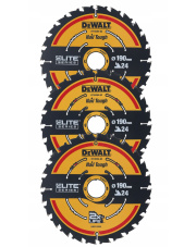 DEWALT 3SZT TARCZA DO DREWNA 190X30MM Z24 DT10399