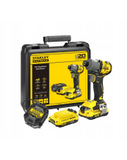 STANLEY FATMAX V20 ZAKRĘTARKA UDAROWA 2x2AH 18V 200NM SFMCF830D2K