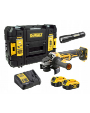 DEWALT SZLIFIERKA KĄTOWA DCG405P2 125mm 18V+GRATIS