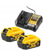 DEWALT ŁADOWARKA DCB1104 +2x AKUMULATOR 5AH DCB184 DCB1104P2