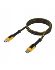 DEWALT KABEL USB-C NA USB-C WZMOCNIONY KEVLAR 100W 1,2M DXMA131-0006-DWG