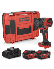 STAYER KLUCZ UDAROWY AKUMULATOROWY BEZSZCZOTKOWY 550NM 1/2'' 2X5AH +WALIZKA