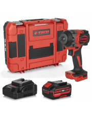 STAYER KLUCZ UDAROWY AKUMULATOROWY BEZSZCZOTKOWY 18V 550NM 1'' 4AH +WALIZKA