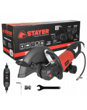 STAYER PRZECINARKA TARCZOWA DO BETONU 350MM 3200W CHŁODZONA WODĄ +TARCZA