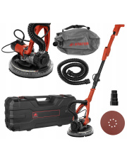 STAYER SZLIFIERKA ŻYRAFA DO GŁADZI GIPSU TYNKÓW 225MM Z ODSYS PYŁU +WALIZKA