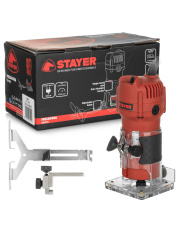 STAYER KRAWĘDZIARKA FREZARKA GÓRNOWRZECIONOWA 550W 6MM 30MM Z PROWADNICĄ