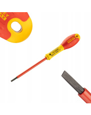 STANLEY WKRĘTAK PŁASKI POSZERZONY 1000V SOFT GRIP DLA ELEKTRYKÓW 0-65-412