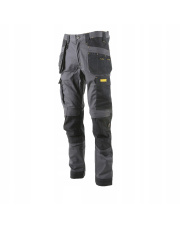 DEWALT SPODNIE ROBOCZE RIP-STOP PRO-STRETCH CZARNE SZARE 34 DWC192-004-34