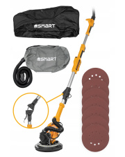 SMART365 SZLIFIERKA DO GIPSU GŁADZI 900W 225MM LED360 TELESKOPOWA 02-02601