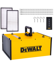 DEWALT OCZYSZCZACZ POWIETRZA WARSZTATOWY DWXAF201 HEPA H11 DO 55 m2 + PILOT